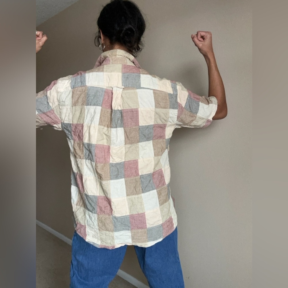 Patchwork Button Down - image 3